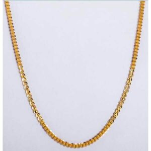916 Gold Handmade Plain Chain