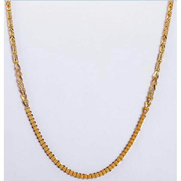 916 Gold Handmade Ladies Simple Chain