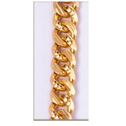 22KT Gold Handmade Fancy Chain