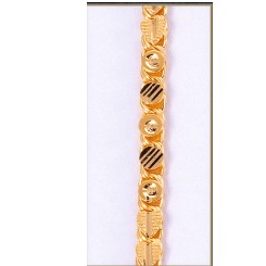 22KT Gold Ladies Handmade Fancy Chain