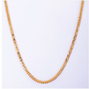 22KT Gold Ladies Fancy Handmade Chain Yellow