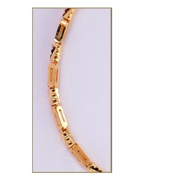 22KT Gold Ladies Handmade Chain Yellow - Image 2