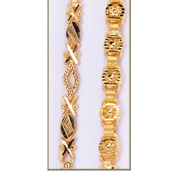 22KT Gold Ladies Fancy Handmade Chain Yellow