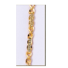 22KT Gold Ladies Handmade Chain Yellow
