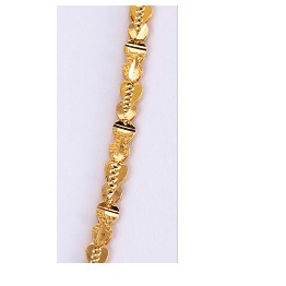 22K Gold ladies Fancy Handmade Chain Yellow
