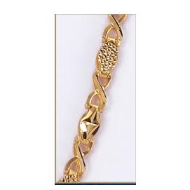 22KT Gold Ladies Fancy Handmade Chain Yellow