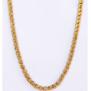 22KT Gold Ladies Handmade Chain Yellow