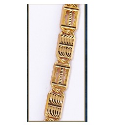 22KT Gold Ladies Fancy Handmade Chain Yellow