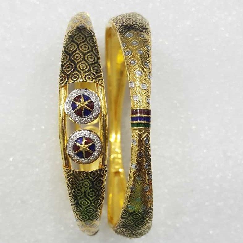 22K / 916 Gold Ladies Fusion Antique Indian Kadli
