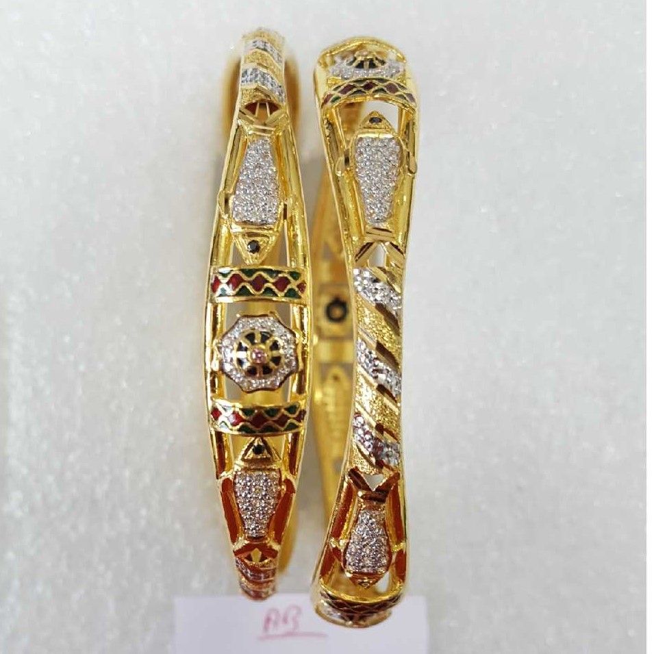 22K / 916 Gold Ladies Uncut Antique Copper Kadli