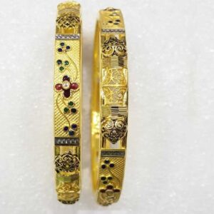 22K / 916 Indian Gold Ladies Stylish Copper Kadli