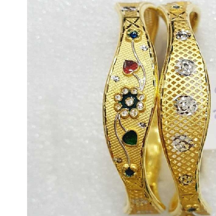 22K / 916 Gold Ladies Indian Classic Copper Kadli