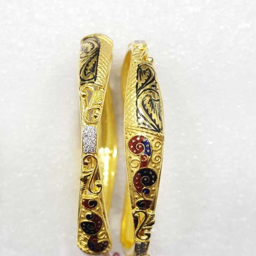22K / 916 Classic Gold Indian Copper Kadli