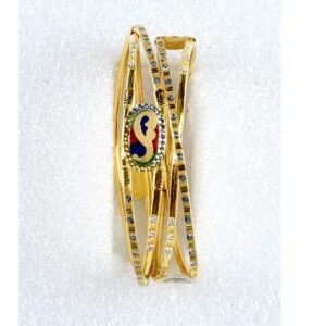 22K / 916 Gold Ladies Antique Copper Kadli