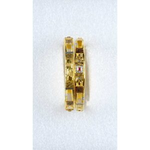 Antique 916 Gold Ladies Indian Copper Kadli ( Bangle )