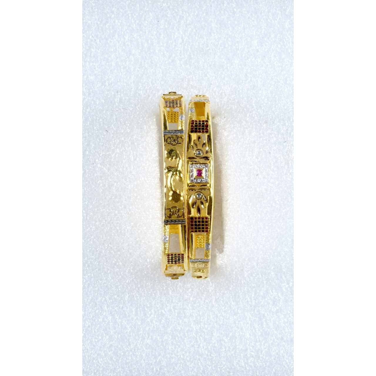 Antique 916 Gold Ladies Indian Copper Kadli ( Bangle )