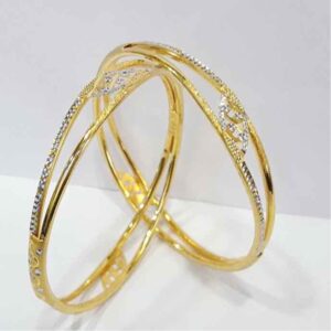 22KT Gold Ladies Copper Indian Antique Charming kadli