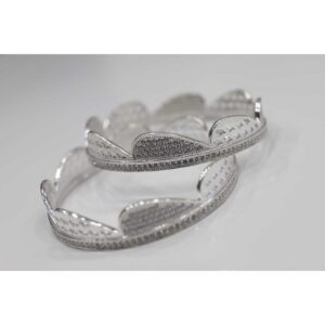 92.5 silver super micro stone bangles