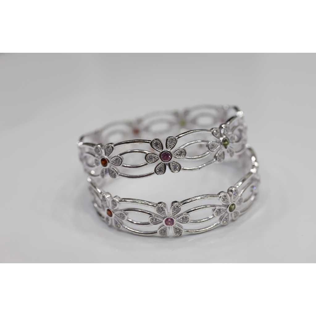 92.5 silver super micro stone bangles