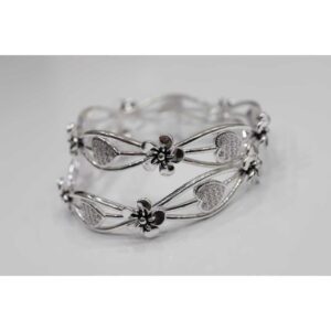 92.5 silver super micro stone bangles