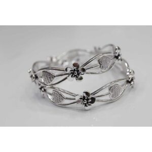 92.5 silver super micro stone bangles