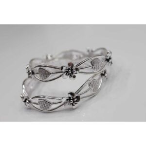 92.5 silver super micro stone bangles
