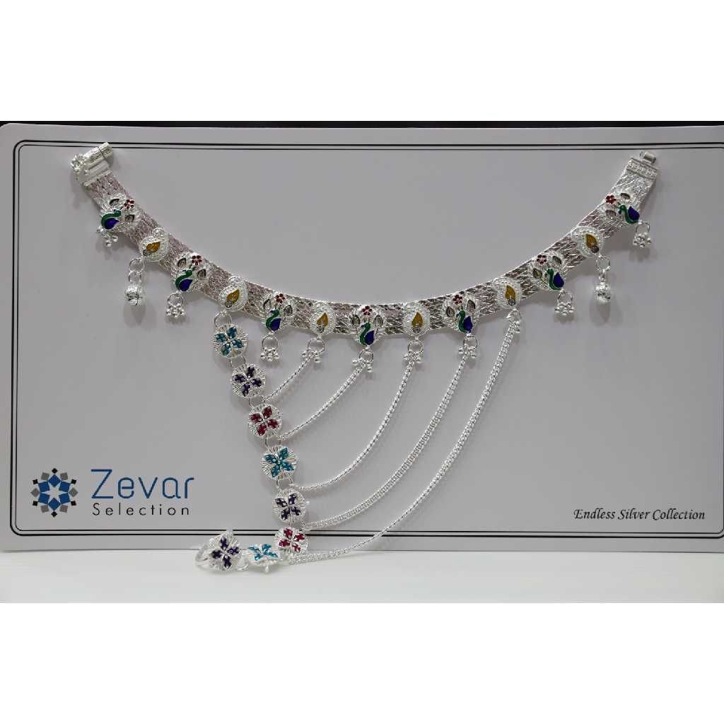 Silver fancy chain pagpan