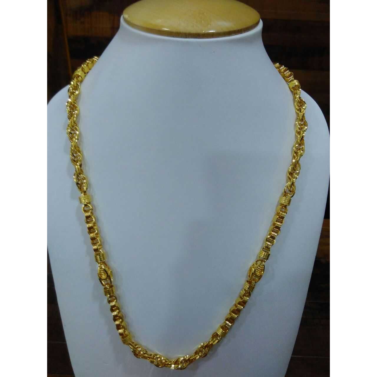 22KT Yellow Gold Indo Italian Special Gents Chain