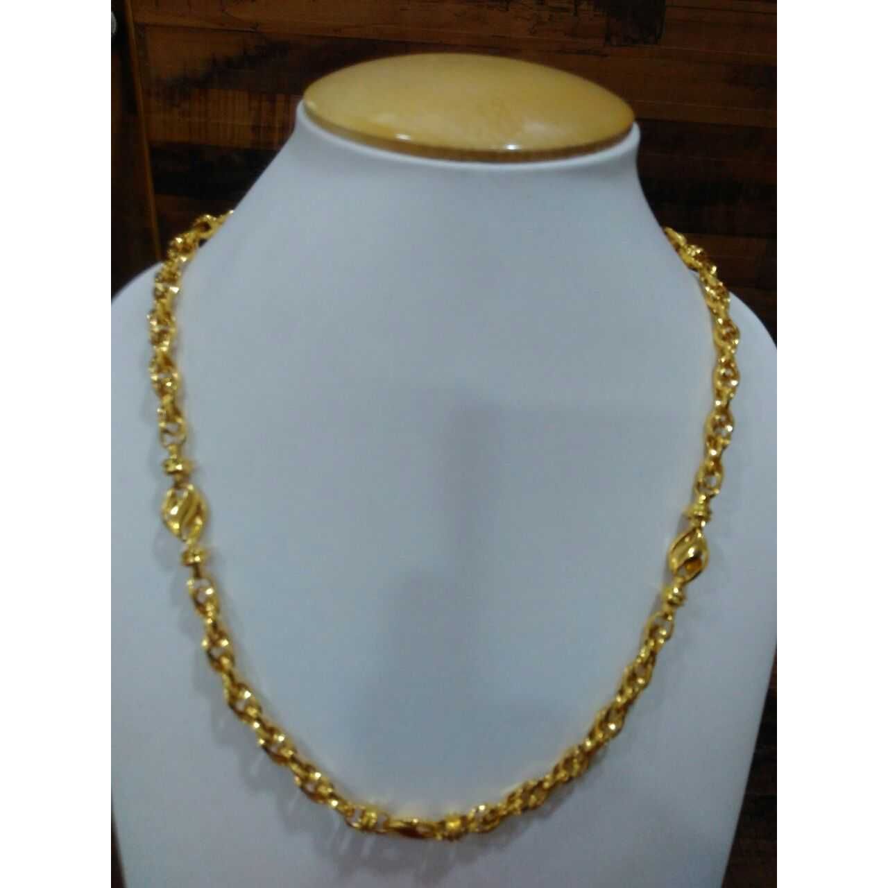 22KT Yellow Gold Gents Indo Italian Special Chain