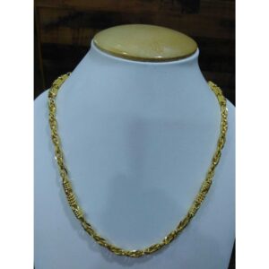 22KT Gold Gents Indian Indo Italian Vertical Chain