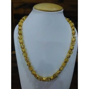 22KT Yellow Gold Gents Indo italian Stylish Chain