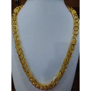 22KT Yellow Gold Gents Indian Indo italian Designer Chain