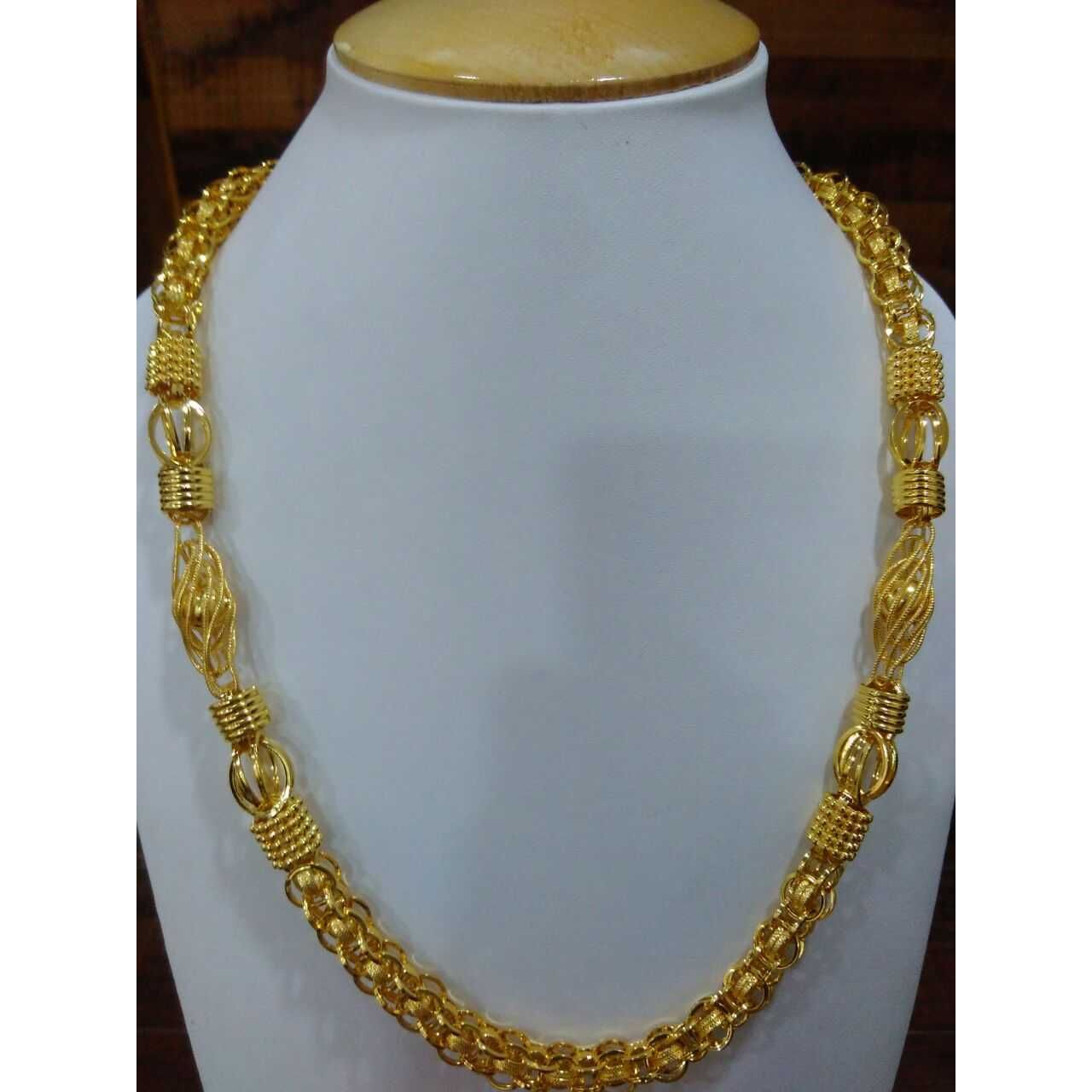 916 Gold Indo italian Gents Vertical Special Chain