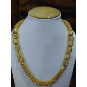 22KT Gold Gents Indo italian Vertical Chain