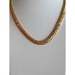 22KT Gold Gents Indian Hollow Chain