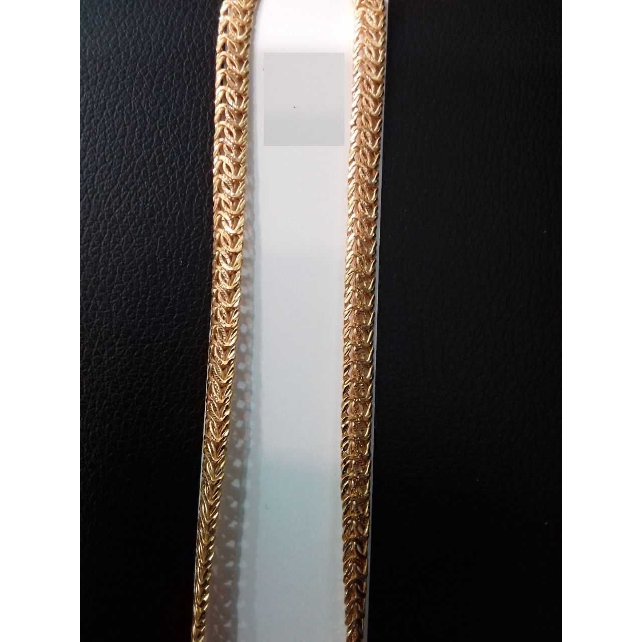 22KT Gold Gents Indian Hollow chain