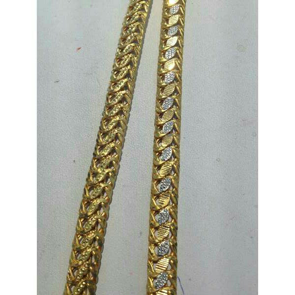 Gold Gents Handmade Fancy Hollow Chain