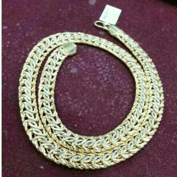 22kt  Gold Fancy Hollow Chain