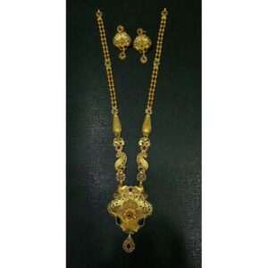 916 Gold Long Necklace Set
