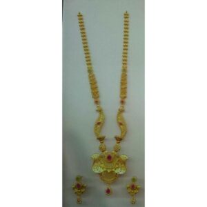 22KT Yellow Gold Ladies Ethical Antique Necklace Set