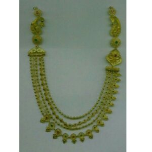 22KT Gold Antique Ladies Big Laher