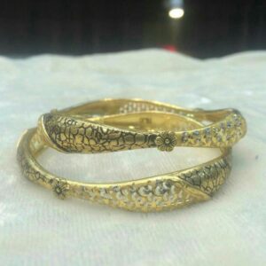 22kt Gold Antique Copper Kadli