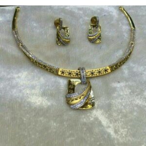 22K / 916 Gold Junagadh Indian Antique Necklace Set
