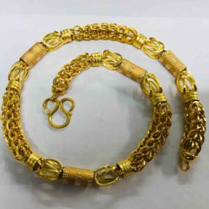 22K / 916 Gold Italian Gents Hollow Chain