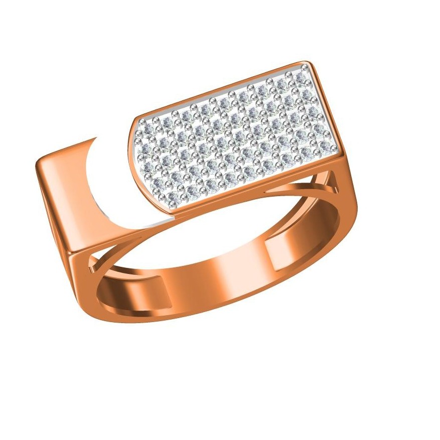 Rose Gold Gents Rings