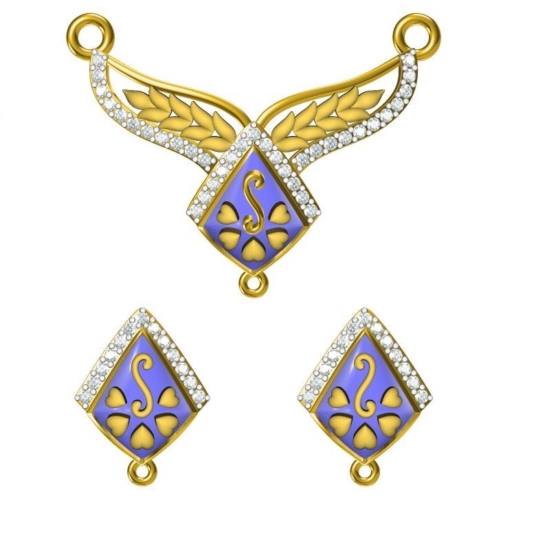 916 gold mangalsutra