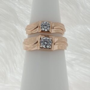 solitar couple ring