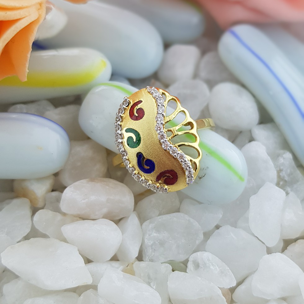 ovel ladies ring