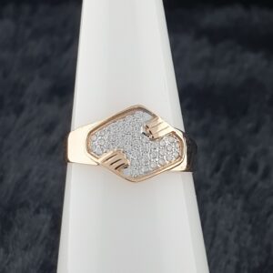 18c ladies ring