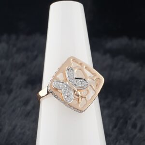 butterfly ladies ring